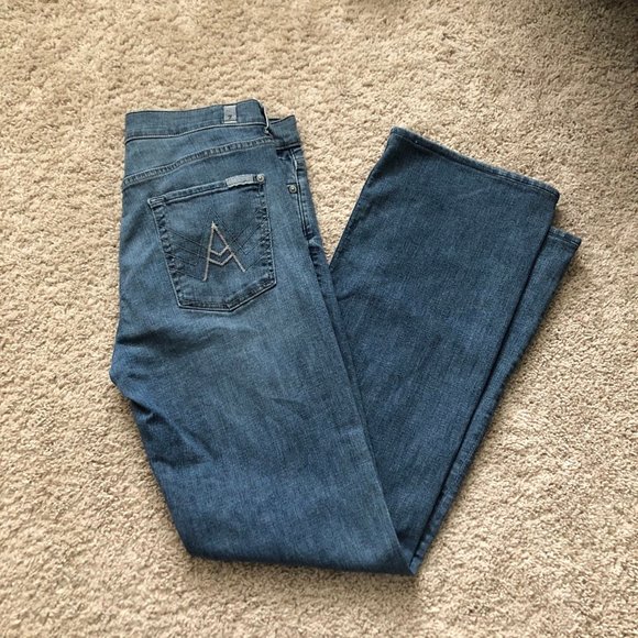 EUC Men's 7ForAllMankind Bootcut jeans 32 - Picture 1 of 10